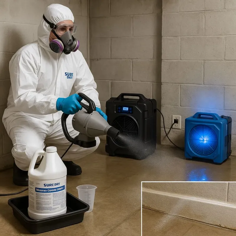 Sanitization and Odor Removal process in Saint Martin Parish, LA